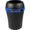 Busch Systems Infinite Elite Recycling Can, 37.5 Gallon, Black/Blue