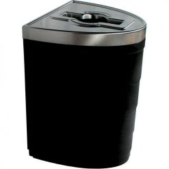 Busch Systems Evolve Ellipse Recycling Can, Multiple Recyclables, 36 Gallon, Black