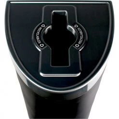 Busch Systems Evolve Ellipse Recycling Can, Multiple Recyclables, 36 Gallon, Black -Cheap Trash & Recycling Store 101243 03