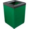 Busch Systems Evolve Cube Recycling Can, 50 Gallon, Green
