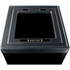 Busch Systems Evolve Cube Trash Can, 50 Gallon, Black -Cheap Trash & Recycling Store 101291 03