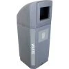 Busch Systems Outdoor Octo Container - Waste, 32 Gallon - Graystone - 104445