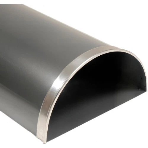 Rubbermaid Half Round Trash Container With Flat Lid 10 Rubbermaid Half Round Trash Container With Flat Lid - Image 10