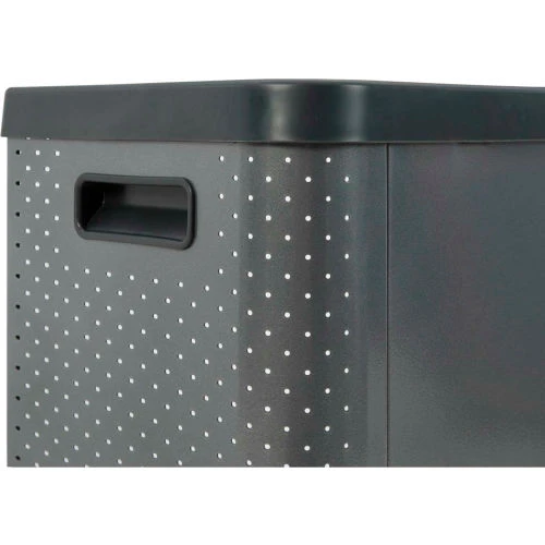 Rubbermaid® Elevate Landfill 23 Gal Pearl Dark Gray 2 Rubbermaid® Elevate Landfill 23 Gal Pearl Dark Gray - Image 2