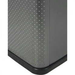 Rubbermaid® Elevate Landfill 23 Gal Pearl Dark Gray 9 Rubbermaid® Elevate Landfill 23 Gal Pearl Dark Gray -Cheap Trash & Recycling Store 2136962 2136963 RCP DR Elevate RoundedEdges Front Detail Angle