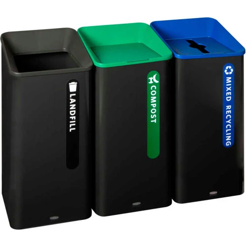 Rubbermaid® Sustain Compost Container 23 Gal, Green - Image 4