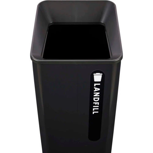 Rubbermaid® Sustain Landfill Container 23 Gal, Black 3 Rubbermaid® Sustain Landfill Container 23 Gal, Black - Image 3