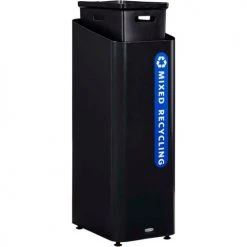Rubbermaid® Sustain Mixed Recycling Container 15 Gal, Blue 11 Rubbermaid® Sustain Mixed Recycling Container 15 Gal, Blue -Cheap Trash & Recycling Store 21 1691 RCP DR Sustain 2078994 15G Mixed Recycling Liner lifted