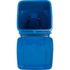 Global Industrial™ Mobile Trash Container, 95 Gallon Blue -Cheap Trash & Recycling Store 237281BL 11