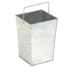 Global Industrial™ Stone Panel Trash Sand Urn, Gray, 2-1/2 Gallon, 10-1/4" Square x 24"H -Cheap Trash & Recycling Store 238242GY 12