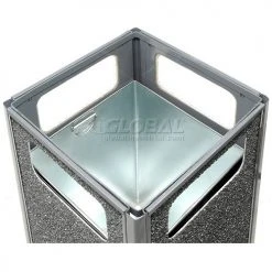 Global Industrial Stone Panel Trash Sand Urn, Gray, 24 Gallon, 17-1/2" Square x 32"H 29 Global Industrial Stone Panel Trash Sand Urn, Gray, 24 Gallon, 17-1/2" Square x 32"H -Cheap Trash & Recycling Store 238243GY 11