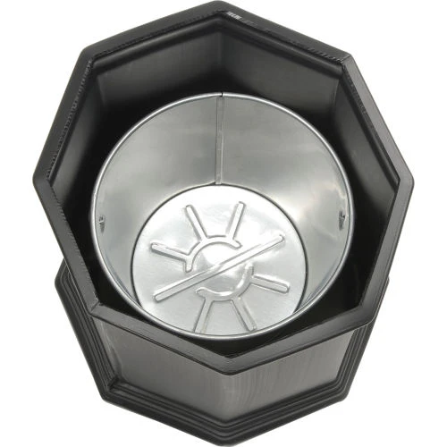 Commercial Zone Smokers' Outpost® Site Saver Outdoor Ashtray, Black 8 Commercial Zone Smokers' Outpost® Site Saver Outdoor Ashtray, Black - Image 8