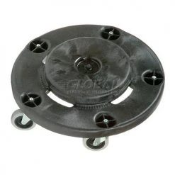 Dolly For 20, 32, 44, 55 Gallon Rubbermaid Round Trash Container -Cheap Trash & Recycling Store 239003BK 03