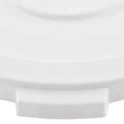 Global Industrial™ Plastic Trash Can Lid - 20 Gallon White -Cheap Trash & Recycling Store 240459WH 03