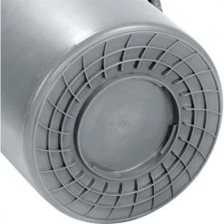 Global Industrial™ Plastic Trash Can with Dome Lid - 55 Gallon Gray -Cheap Trash & Recycling Store 240464GYD 04