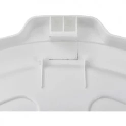 Global Industrial™ Plastic Trash Can Lid - 55 Gallon White -Cheap Trash & Recycling Store 240465WH 04
