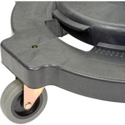 Global Industrial™ Dolly For 20, 32, 44, 55 Gallon Trash Can, 250 Lb. Capacity -Cheap Trash & Recycling Store 240466BK 04