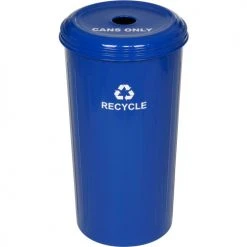 Witt Industries Recycling Can, 20 Gallon, Blue