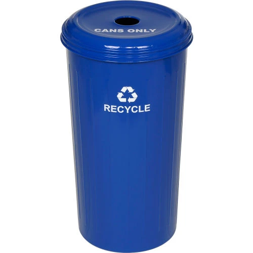 Witt Industries Recycling Can, 20 Gallon, Blue 1 Witt Industries Recycling Can, 20 Gallon, Blue