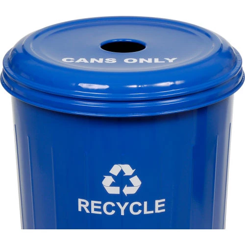 Witt Industries Recycling Can, 20 Gallon, Blue 3 Witt Industries Recycling Can, 20 Gallon, Blue - Image 3