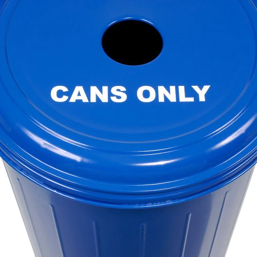 Witt Industries Recycling Can, 20 Gallon, Blue 7 Witt Industries Recycling Can, 20 Gallon, Blue - Image 7