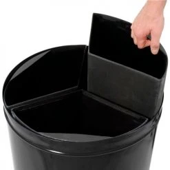 Witt Industries Recycling Can, 34.5 Gallon, Black -Cheap Trash & Recycling Store 240619BK 04