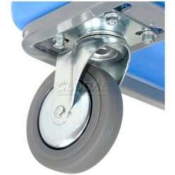 Dandux Recycling Cube Truck For Multiple Recyclables, 18 Bushel, Blue -Cheap Trash & Recycling Store 240754 08 4