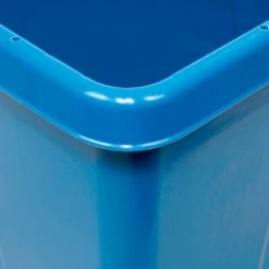 Global Industrial Curbside Recycling Bin, 14 Gallon, Blue 14 Global Industrial Curbside Recycling Bin, 14 Gallon, Blue -Cheap Trash & Recycling Store 240771 05