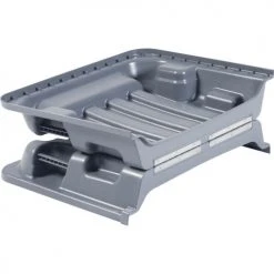 Global Industrial™ Gray Lid for Blue Recycling 1/2 Cubic Yard Tilt Truck -Cheap Trash & Recycling Store 240925 01 1