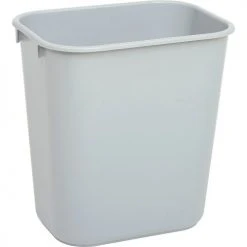 Rubbermaid® Soft Molded Plastic Wastebasket - 13-5/8 Qt.