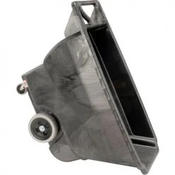 Rubbermaid® Standard Duty Structural Foam Plastic Tilt Truck,1/2 Cu. Yd. Cap,450 Lbs. Cap,Black -Cheap Trash & Recycling Store 241394 07