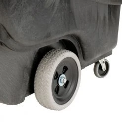 Rubbermaid® Standard Duty Structural Foam Plastic Tilt Truck,1/2 Cu. Yd. Cap,450 Lbs. Cap,Black -Cheap Trash & Recycling Store 241394 13