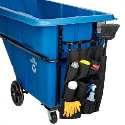 Nine Pocket Caddy Bag 9T90 for Rubbermaid® Structural Foam Tilt Trucks 13 Nine Pocket Caddy Bag 9T90 for Rubbermaid® Structural Foam Tilt Trucks -Cheap Trash & Recycling Store 241400 04