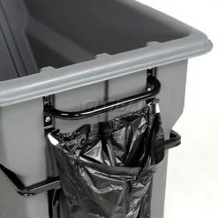 Global Industrial Heavy Duty Plastic Tilt Truck, 1 Cu. Yd. Cap,1250 Lbs. Cap, Gray 41 Global Industrial Heavy Duty Plastic Tilt Truck, 1 Cu. Yd. Cap,1250 Lbs. Cap, Gray -Cheap Trash & Recycling Store 242088 14