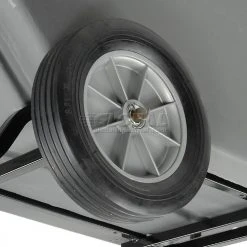 Global Industrial Heavy Duty Plastic Tilt Truck, 1 Cu. Yd. Cap,1250 Lbs. Cap, Gray 44 Global Industrial Heavy Duty Plastic Tilt Truck, 1 Cu. Yd. Cap,1250 Lbs. Cap, Gray -Cheap Trash & Recycling Store 242088 18