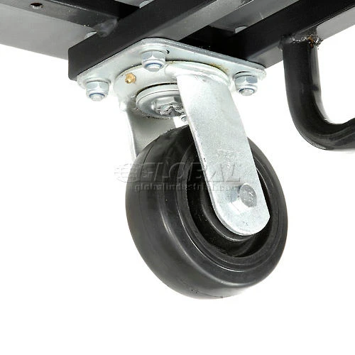 Global Industrial Heavy Duty Plastic Tilt Truck, 1 Cu. Yd. Cap,1250 Lbs. Cap, Gray 15 Global Industrial Heavy Duty Plastic Tilt Truck, 1 Cu. Yd. Cap,1250 Lbs. Cap, Gray - Image 15