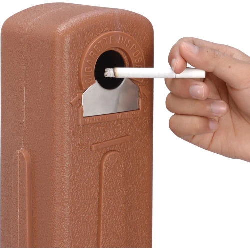 Global Industrial Outdoor Ashtray, 5 Gallon, Terracotta 3 Global Industrial Outdoor Ashtray, 5 Gallon, Terracotta - Image 3