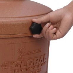 Global Industrial Outdoor Ashtray, 5 Gallon, Terracotta 36 Global Industrial Outdoor Ashtray, 5 Gallon, Terracotta -Cheap Trash & Recycling Store 245133RG 13