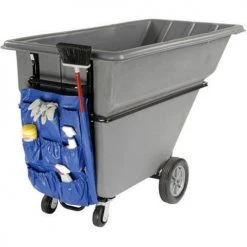 9 Pocket Utility Bag for Global Industrial™ Tilt Trucks 19" W x 27" H -Cheap Trash & Recycling Store 251582 05