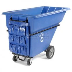 Global Industrial™ 9 Pocket Utility Bag For 1 Cu. Yd. Recycling Tilt Trucks -Cheap Trash & Recycling Store 251582 26