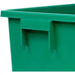 Global Industrial™ Recycling Can, 15 Gallon, Green -Cheap Trash & Recycling Store 260590GN 02