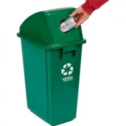 Global Industrial™ Recycling Bottle & Can Lid, Green -Cheap Trash & Recycling Store 260592GN 03