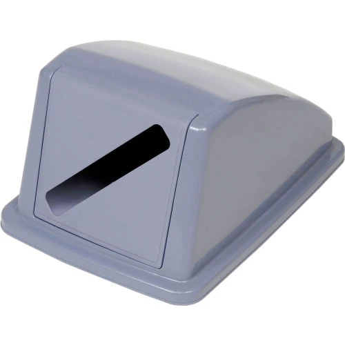 Global Industrial Recycling Paper Lid, Gray 1 Global Industrial Recycling Paper Lid, Gray