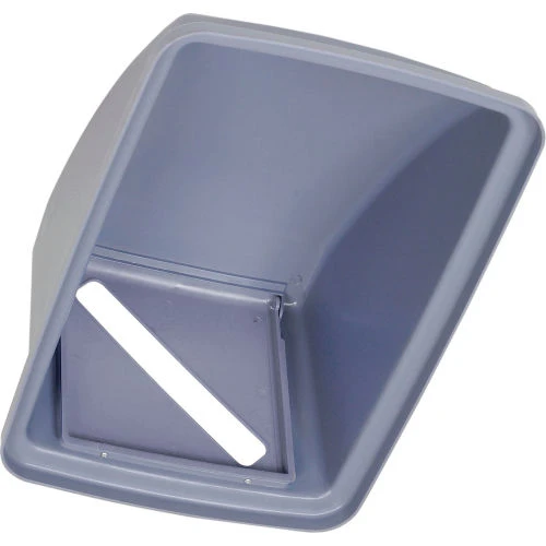 Global Industrial Recycling Paper Lid, Gray 2 Global Industrial Recycling Paper Lid, Gray - Image 2