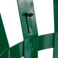 Global Industrial Outdoor Slatted Steel Trash Can With Rain Bonnet Lid, 24 Gallon, Green 23 Global Industrial Outdoor Slatted Steel Trash Can With Rain Bonnet Lid, 24 Gallon, Green -Cheap Trash & Recycling Store 260803GN 05