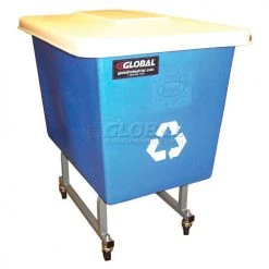 Dandux Recycling Truck, 6 Bushel, Blue -Cheap Trash & Recycling Store 260830