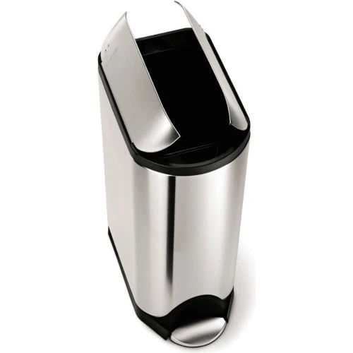 simplehuman® Butterfly Step Can - 12 Gallon Brushed SS 1 simplehuman® Butterfly Step Can - 12 Gallon Brushed SS