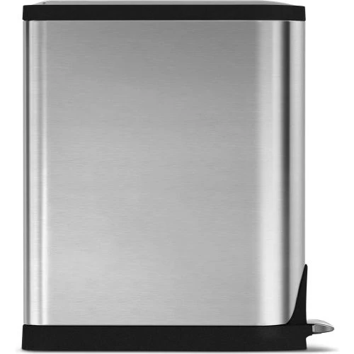 simplehuman® Butterfly Step Can - 12 Gallon Brushed SS 4 simplehuman® Butterfly Step Can - 12 Gallon Brushed SS - Image 4