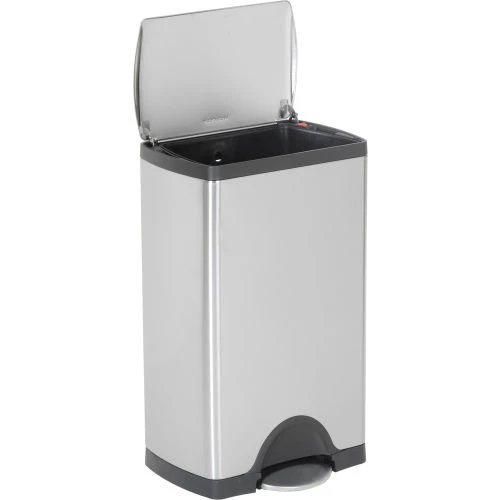 simplehuman® Rectangular Step Can - 13 Gallon Brushed SS 4 simplehuman® Rectangular Step Can - 13 Gallon Brushed SS - Image 4