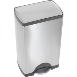 simplehuman® Rectangular Step Can - 13 Gallon Brushed SS 34 simplehuman® Rectangular Step Can - 13 Gallon Brushed SS -Cheap Trash & Recycling Store 260995SS 11